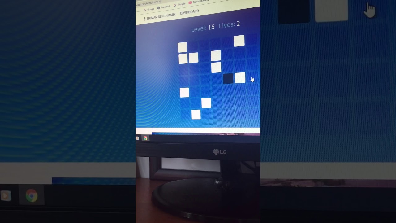 Human Benchmark Visual Memory World Record Youtube