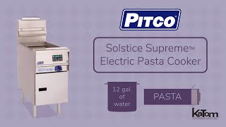 Pitco Solstice Supreme™ 12-gal. Pasta Cooker (SSPE14)