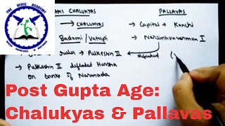 Chalukyas and Pallavas | SSC CGL | Post Gupta Period