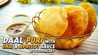 Dal Puri Recipe | Moong Dal Puri With Imli Chutney By SooperChef | Sehri Recipes | Breakfast Recipes