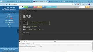 Text Based Calculator in Pascal