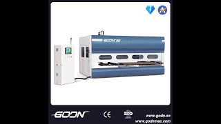 GODN SPD2500C CNC paint Spraying Machine for Wood door, Cabinet door