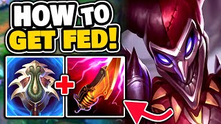 SHACO Jungle how to get ULTRA FED \u0026 CARRY!!