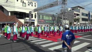 備後ばらバラよさこい踊り隊(びんばら) 福山ばら祭２０１１  ローズパレード１ mususukunjp