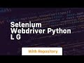 selenium webdriver python l g