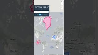 #3 Algeria vs Greenland - THE REAL SIZE OF GREENLAND | Country Size Comparison