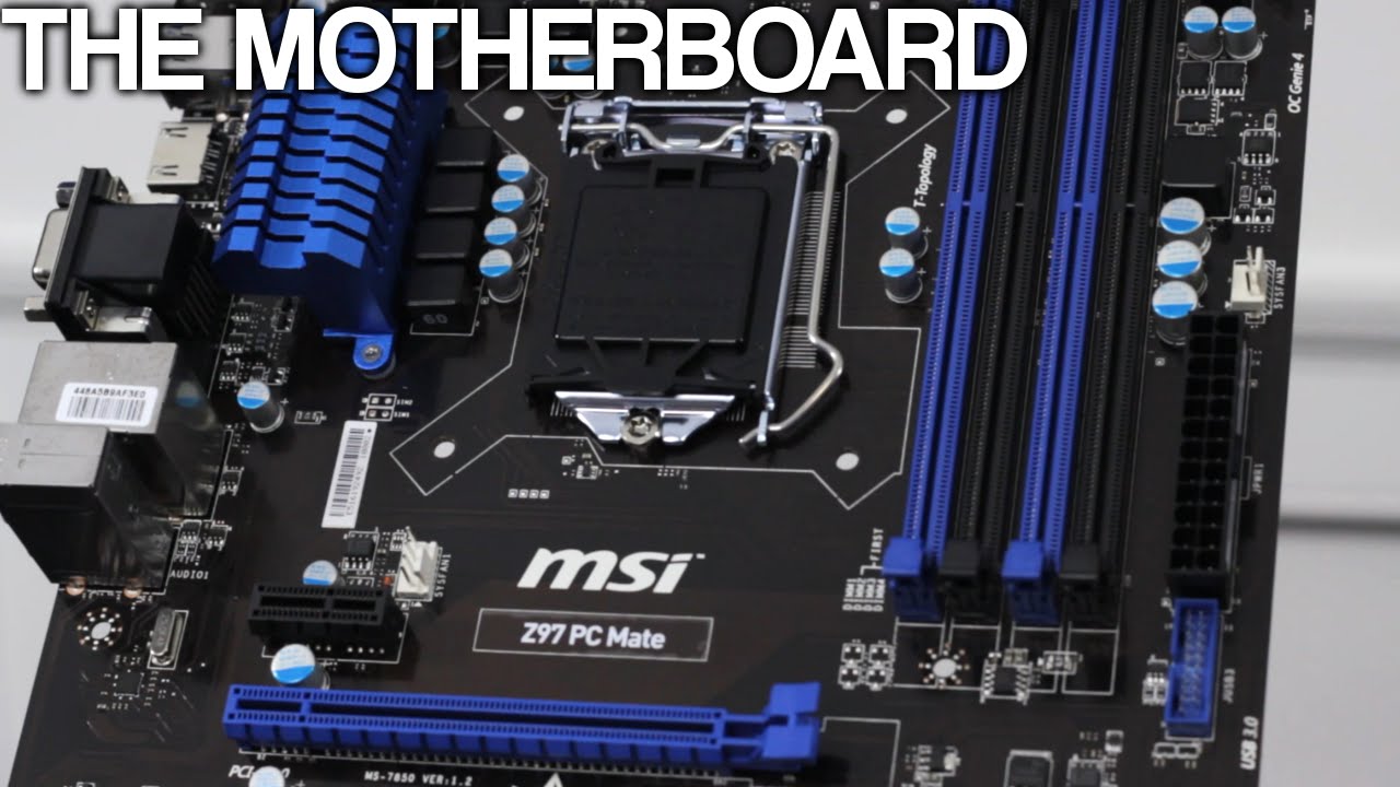 PC Beginner's Guide: The Motherboard - YouTube