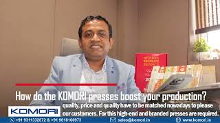 Arihant Printers Expands Production Capabilities with Installation of Komori Lithrone GLX 40 Advance