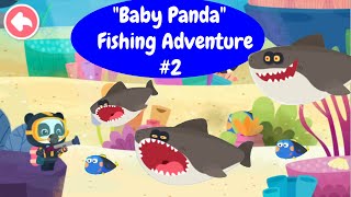 Baby Panda Fishing - Adventure #2 Learn How To Catch Fish | Babybus Games