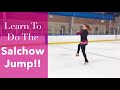 How To Do A Salchow Jump in Figure Skates!