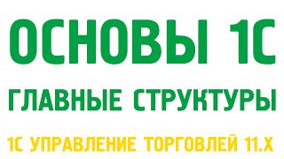 Основы 1С Управление торговлей 11  Запуск программы  Взимосвязь объектов