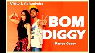 Bom Diggy Dance choreography  | Zack Knight x Jasmin Walia  | Vicky and Aakanksha