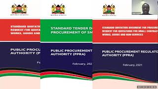 Introducing the NEW STANDARD TENDER DOCUMENTS - PublicProcurement Act 2015 \u0026 Regulations 2020