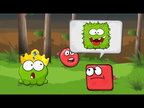 Red Ball 4 | King Om Nom en Red Ball 4 | Todos los niveles | Todos los jefes