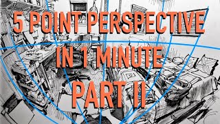 5 point perspective in 1 minute Part 2