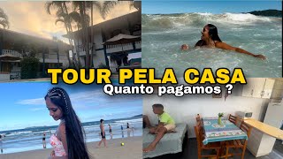 ALUGAMOS UMA CASA NA PRAIA / COMPRAS DE MERCADO / VALOR TOTAL