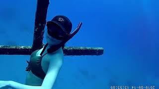 自由潛水FreeDiving 綠島十字架Green Island The Cross@Queenie