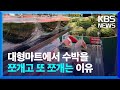 고물가에 조각 과일 인기 [경제콘서트] / KBS  2024.06.13.