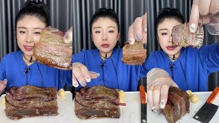 【XueYan Mukbang】Bacon🥩🥩#mukbang#eating#asmr