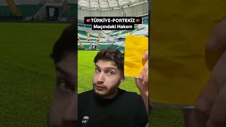 🇹🇷TÜRKİYE-PORTEKİZ 🇵🇹Maç Hakemi