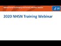 2020 NHSN Training Webinar – Outpatient Procedure Component (OPC) Case Scenario