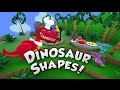 Learning Shapes - Dinosaur Shapes - Shapes with Baby T-Rex - Shapes Animation for Children