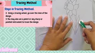 TRANSFERRING DESIGN (TRACING METHOD)#tracing#transferringdesign#tracingmethod