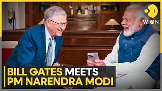 PM Modi & Bill Gates discuss AI, UPI & India's digital revolution | World News | WION