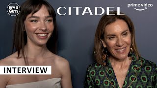 Citadel Premiere - Gina Gardini \u0026 Matilda De Angelis on Amazon's new spy thriller