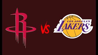 Rockets at Lakers | Full Game Highlights Game 2 2020 NBA Playoffs | NBA 2k20 Modded-2K21