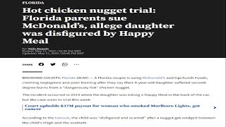 Huge Chicken Nugget Drama
