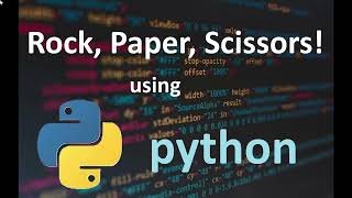 Rock-Paper-Scissors Game in Python!🪨📄✂️ | Python Project 🎮