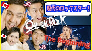ONE OK ROCK 【 The Beginning 】 のライブを初めて見た外国人は感動するのか？｜Reaction【海外の反応】