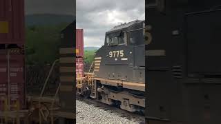 Norfolk Southern Intermodal WB in Altoona, PA - July 2024 #trainspotting