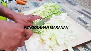 Penyajian makanan bagi tahanan/narapidana Rutan Kelas I Makassar