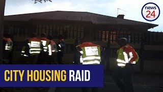 WATCH: 28 arrested in hijacked buildings raid