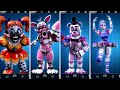 FNAF AR Stylized Sister Location Animatronics Jumpscare & Workshop Animations