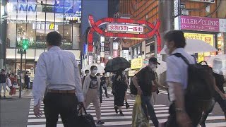 過去最多の感染者の中・・・繁華街の夜の人出は“増加”(20/07/18)