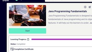 Java Programming Fundamentals | Infosys Springboard Assessment Solution.