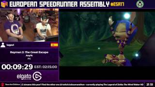 #ESA17 Speedruns - Rayman 2: The Great Escape [Any%] by lagpu1