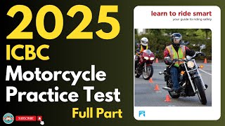 ICBC Motorcycle Practice  Test Full Part | Canadian Driver Knowledge Tests