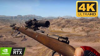 PUBG PC : Miramar SOLO SNIPER gameplay | TOP1 | 4k High graphics gameplay | Ultra maximum settings