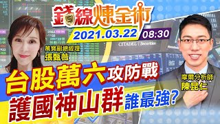 【錢線煉金術 盤中】科技股被「暴力」恐攻 台股萬六不保？ @中天財經頻道CtiFinance  20210322