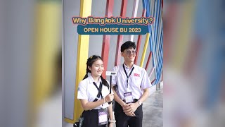 พูดคุยความประทับใจกับน้องๆ นักเรียนจากสปป.ลาว #BUOPENHOUSE2023