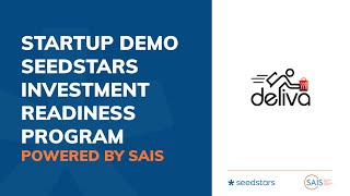 We Deliva SA  | Startup Demo - Seedstars IRP powered by SAIS