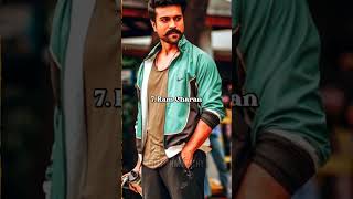 Top 10 Most Handsome South Indian Actors 😍❤️ #shorts  #handsome