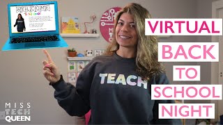Virtual Back to School Night | Distance Learning
