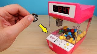 Mini Slot Machine Crane Machine from Aliexpress! Loaded it with candies! alex boyko