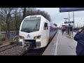 ausfahrt der re18 nach aachen hbf in aachen west