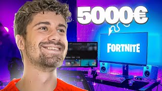 Mon SETUP de YOUTUBEUR Fortnite a 5000€ 😍